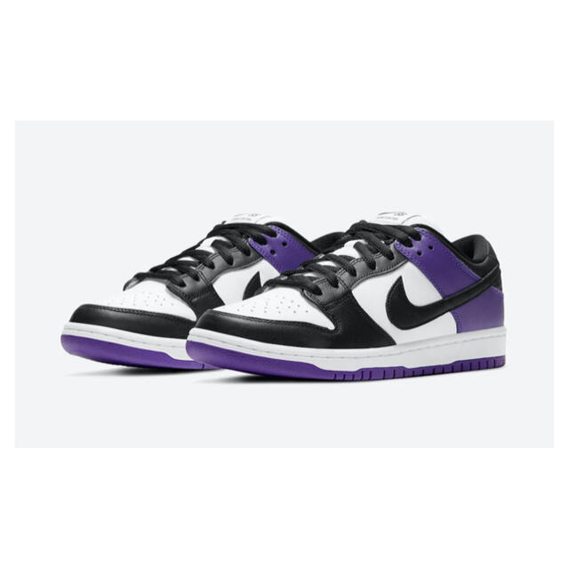 NIKE(ナイキ)の【27cm】NIKE SB DUNK LOW COURT PURPLE メンズの靴/シューズ(スニーカー)の商品写真