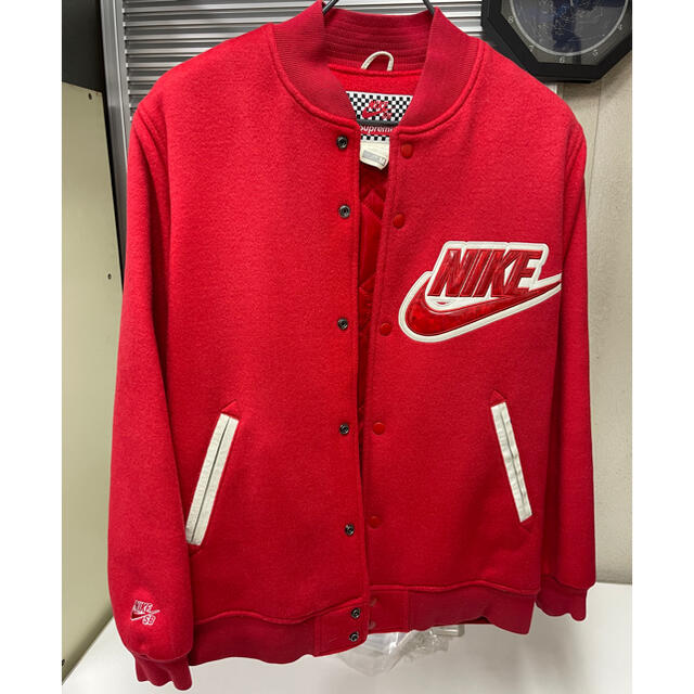 M supreme Nike sb varsity jacket