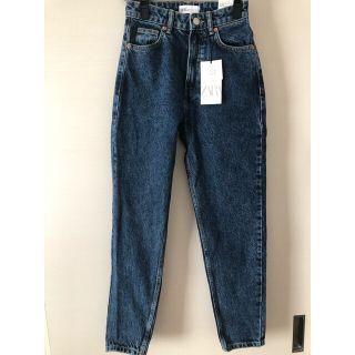 ザラ(ZARA)の■値下げ中■新品■【ZARA】マムフィットデニムパンツ　XS(デニム/ジーンズ)