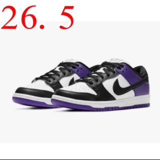 ナイキ(NIKE)のNIKE SB DUNK LOW COURT PURPLE ダンク ロー sb(スニーカー)