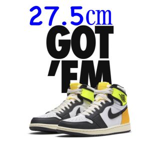 ナイキ(NIKE)のAIR JORDAN 1 HIGH OG VOLT GOLD(スニーカー)