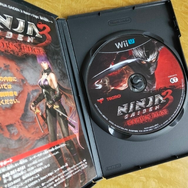 Wii U(ウィーユー)のWiiUソフト　NINJA GAIDEN 3 エンタメ/ホビーのゲームソフト/ゲーム機本体(家庭用ゲームソフト)の商品写真