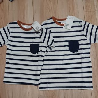 エイチアンドエイチ(H&H)のss様専用  【新品タグ付】H&M 80 100サイズ ロンT ２枚セット(Tシャツ/カットソー)