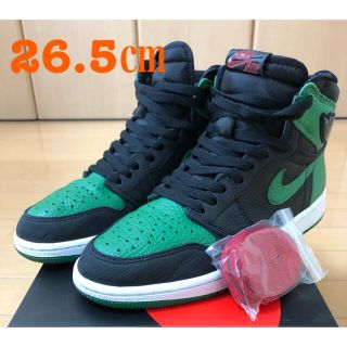 ナイキ(NIKE)のAIR JORDAN1 HIGH OG PINE GREEN 26.5cm(スニーカー)