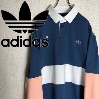 アディダス(adidas)のadidas Casual polo rugby shirt ラグビーシャツ(シャツ)