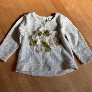 ザラキッズ(ZARA KIDS)のZARA BabyGirl キラキラトレーナー 80cm(トレーナー)