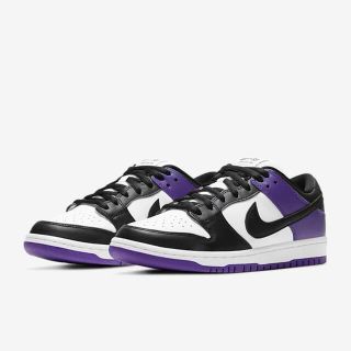 ナイキ(NIKE)のNIKE SB DUNK LOW PRO コートパープル 26.5cm(スニーカー)