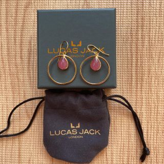 ユナイテッドアローズ(UNITED ARROWS)のLUCAS JACK ゴールド×ピンク　ピアス(ピアス)