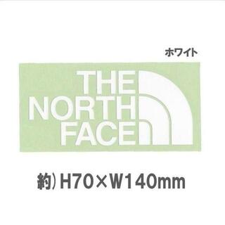 ザノースフェイス(THE NORTH FACE)のTHE NORTH FACE ノースフェイス カッティングステッカー ホワイト(その他)