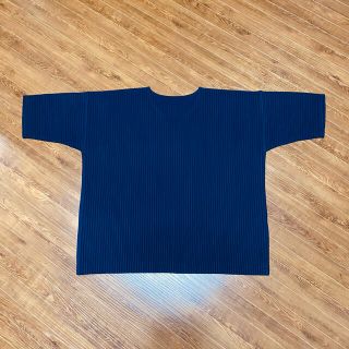 イッセイミヤケ(ISSEY MIYAKE)のオムプリッセ　トップス　カットソー(Tシャツ/カットソー(半袖/袖なし))