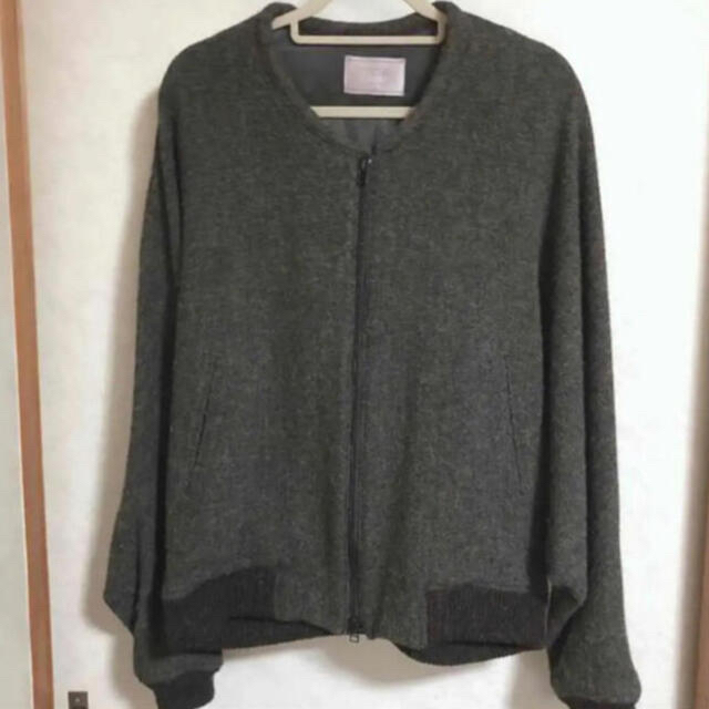 グリーン・ホワイト系 完成品♪ TROVE CLAY BLOUSON 参考価格 44000円