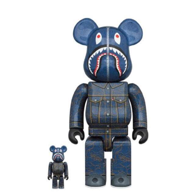 BE@RBRICK BAPE × Levi's 100％ & 400％  新品フィギュア