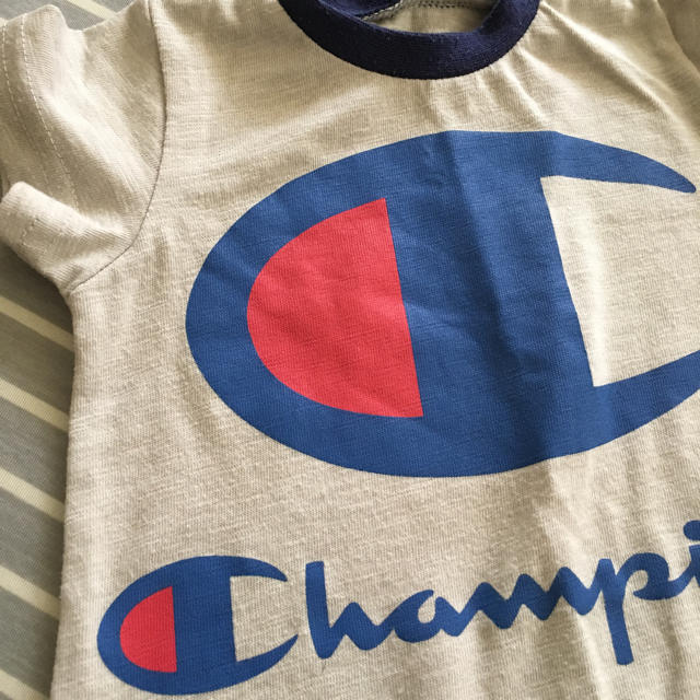 Champion(チャンピオン)のカバーオールセット キッズ/ベビー/マタニティのベビー服(~85cm)(カバーオール)の商品写真