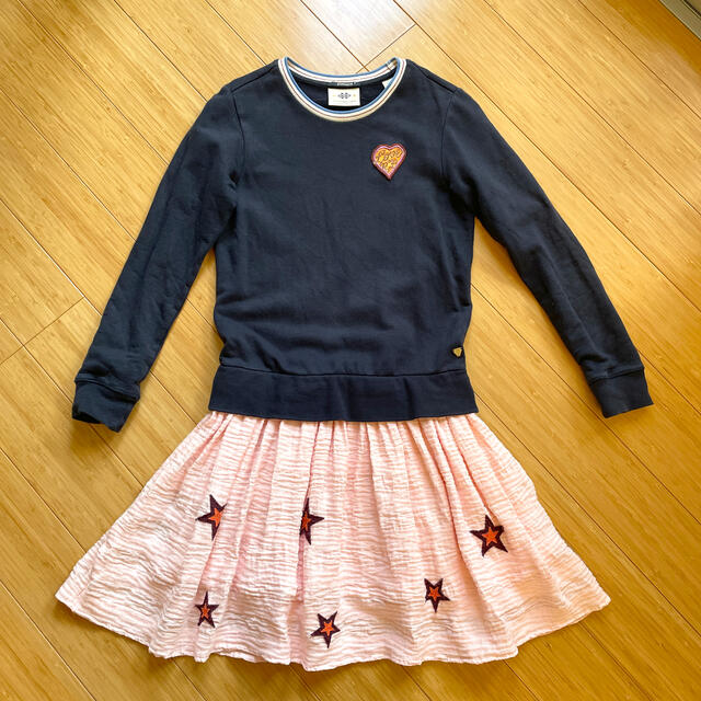 SCOTCH & SODA(スコッチアンドソーダ)の＊美品＊ SCOTCH&SODA ワンピース　10y キッズ/ベビー/マタニティのキッズ服女の子用(90cm~)(ワンピース)の商品写真