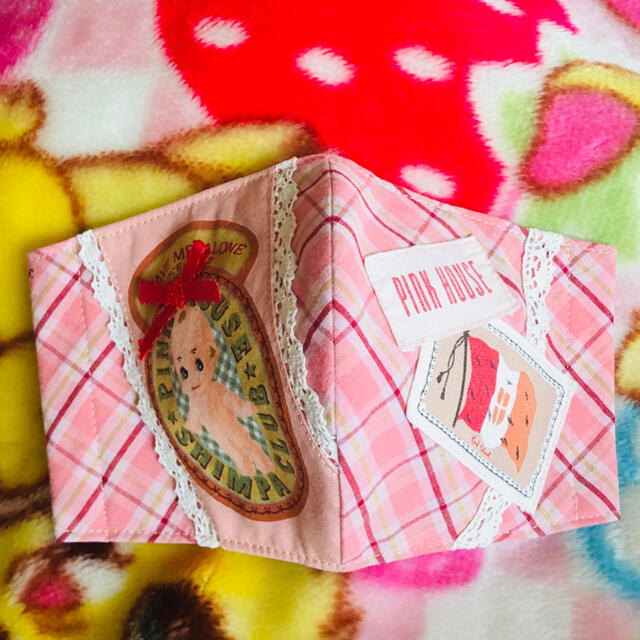 PINK HOUSE(ピンクハウス)のハンドメイド インナーマスク(ワッペン) ハンドメイドのファッション小物(その他)の商品写真