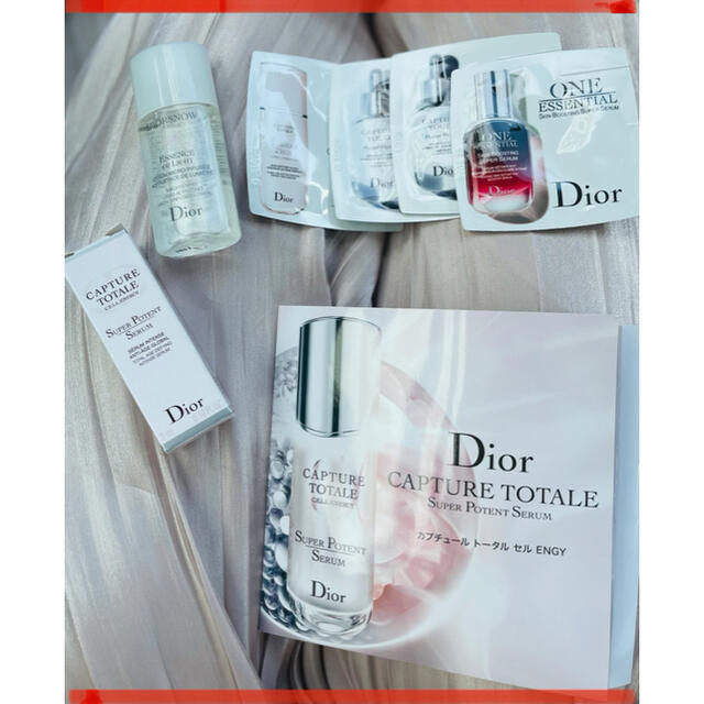 Dior(ディオール)のディオール　基礎化粧品　サンプル類22点! コスメ/美容のキット/セット(サンプル/トライアルキット)の商品写真