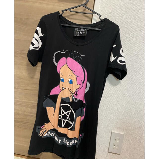 HELLCATPUNKS(ヘルキャットパンクス)のKILL STAR 半袖 レディースのトップス(Tシャツ(半袖/袖なし))の商品写真