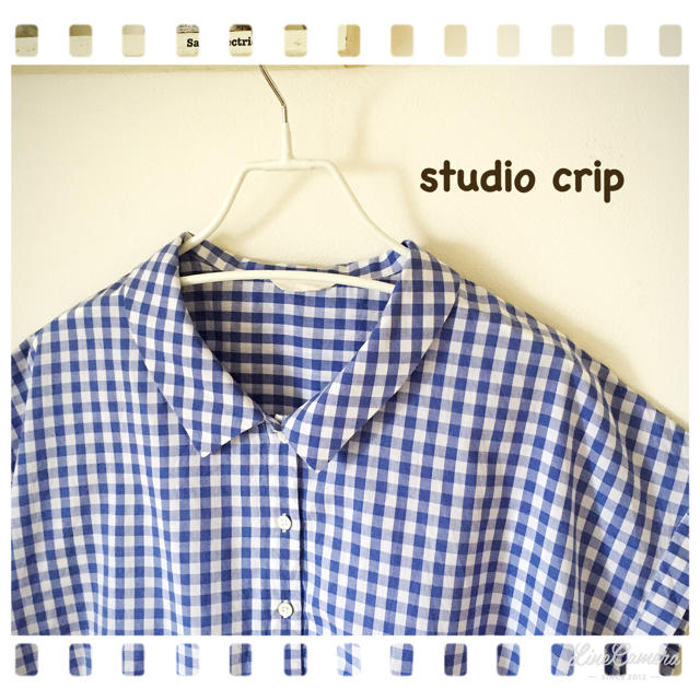 STUDIO CLIP(スタディオクリップ)のstudio crip チェックシャツ レディースのトップス(シャツ/ブラウス(半袖/袖なし))の商品写真