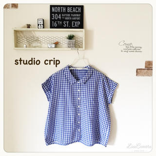 スタディオクリップ(STUDIO CLIP)のstudio crip チェックシャツ(シャツ/ブラウス(半袖/袖なし))
