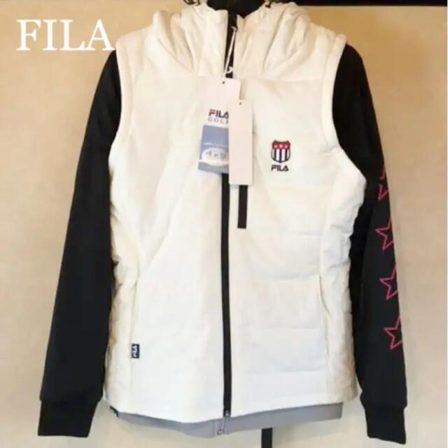 FILA GOLF ウエア　セットアップ　新品¥17600 ブルゾン　起毛