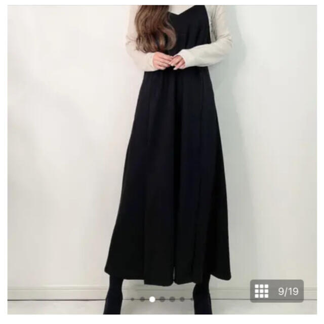 MOERY(モエリー)のモコアズ　サロペットスカート レディースのスカート(ロングスカート)の商品写真