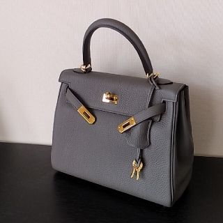 エルメス(Hermes)の★商談中★【HERMES】ケリー内縫い 25   エタン★(ハンドバッグ)