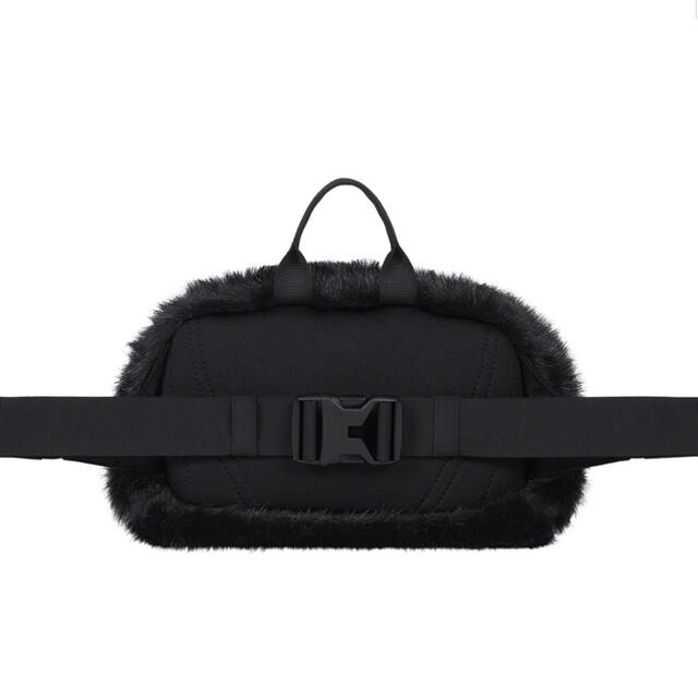 Supreme(シュプリーム)のSupreme North Face Faux Fur Waist Bag 黒 メンズのバッグ(ボディーバッグ)の商品写真