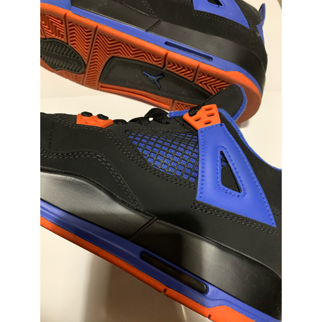 NIKE(ナイキ)のAIR JORDAN4 RETRO CAVS GS BLACK レディースの靴/シューズ(スニーカー)の商品写真