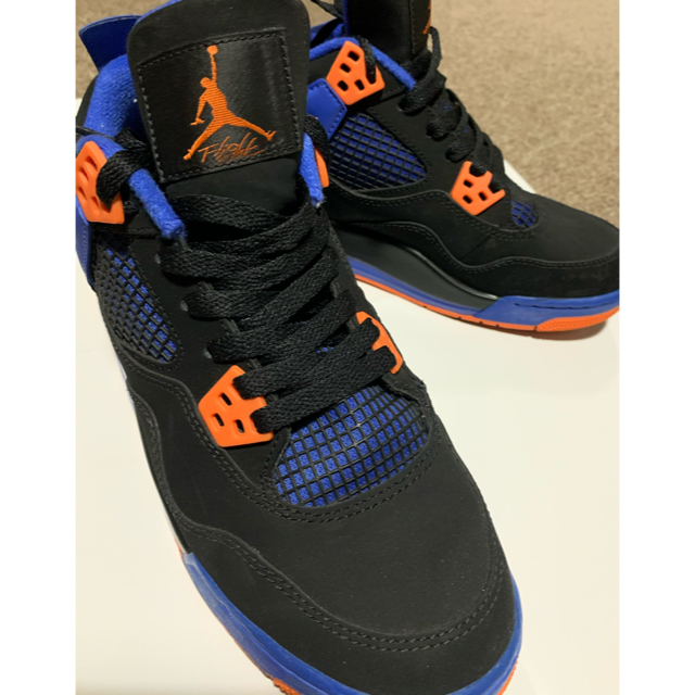 NIKE(ナイキ)のAIR JORDAN4 RETRO CAVS GS BLACK レディースの靴/シューズ(スニーカー)の商品写真