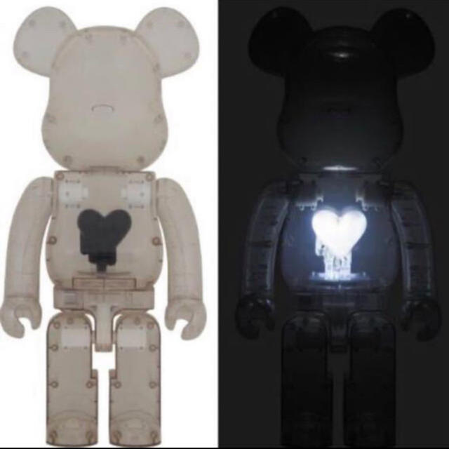 MEDICOM TOY(メディコムトイ)のBE@RBRICK EMOTIONALLY UNAVAILABLE 1000% エンタメ/ホビーのフィギュア(その他)の商品写真