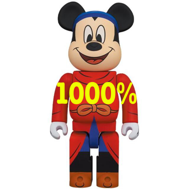 MEDICOM TOY(メディコムトイ)のBE@RBRICK FANTASIA MICKEY 1000％ エンタメ/ホビーのフィギュア(その他)の商品写真