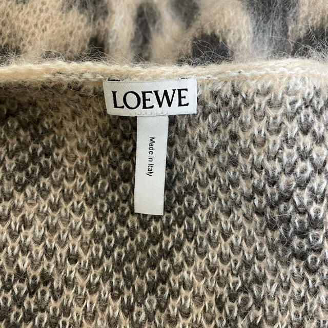 Loewe レオパードカーディガン