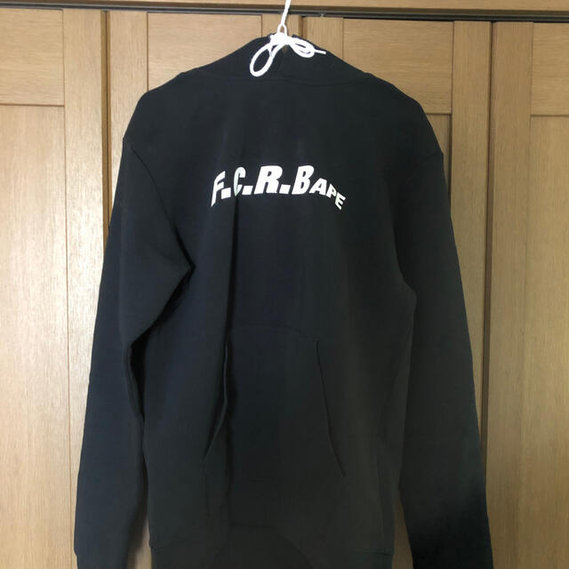 BAPE X FCRB TEAM HOODIE ブラック 黒 Lパーカー