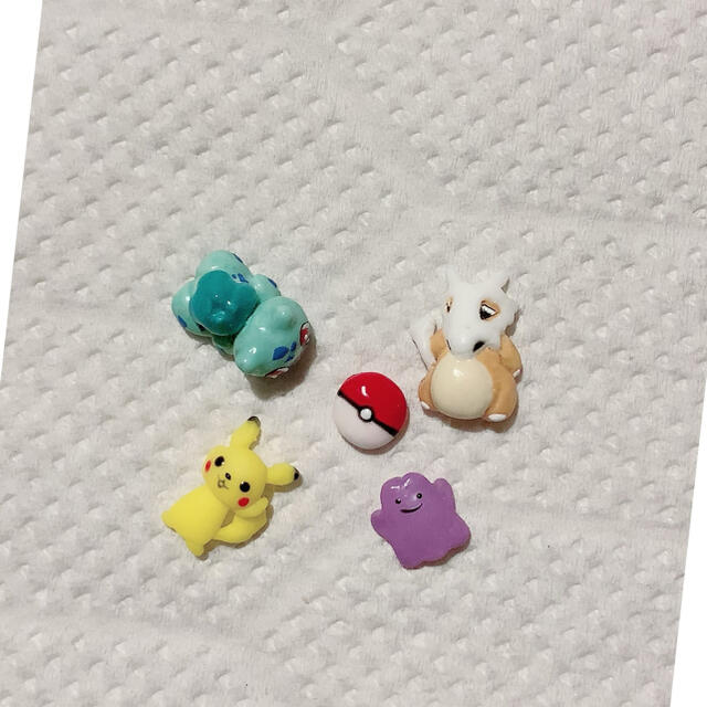 休止中　ポケモン　3Dパーツ コスメ/美容のネイル(デコパーツ)の商品写真