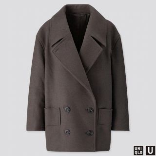 ユニクロ(UNIQLO)のユニクロ　ユー　ウールブレンド　ピーコート(ピーコート)