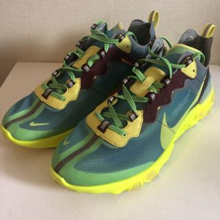 アンダーカバー(UNDERCOVER)のUNDERCOVER NIKE REACT ELEMENT 87 / 27cm(スニーカー)