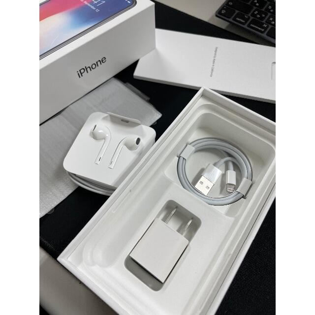 Apple - iPhone X 256GB docomo simロック解除 スペースグレイの通販 ...