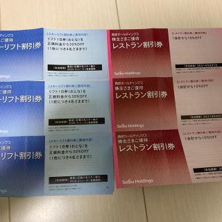 プリンス(Prince)の西武　スキーリフト券割引券　3枚(スキー場)