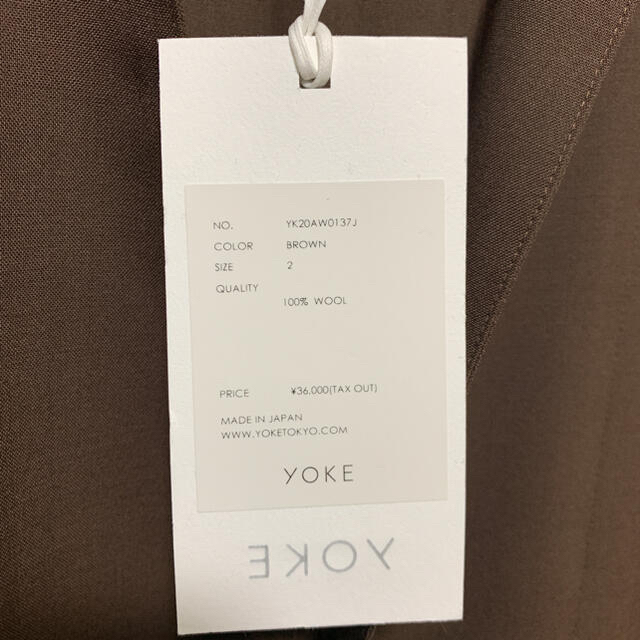 yoke 20AW セットアップ