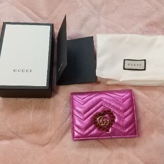 グッチ(Gucci)のGUCCI💟正規品💝バレンタイン限定短財布💖(財布)