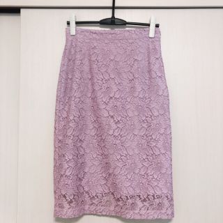 ザラ(ZARA)のレースタイトスカート(ひざ丈スカート)