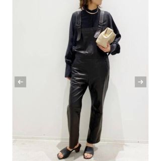 アパルトモンドゥーズィエムクラス(L'Appartement DEUXIEME CLASSE)の定価10.8万　L'AppartementRAW Leather Overall(サロペット/オーバーオール)