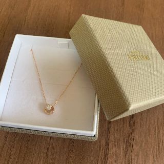 ジュエリーツツミ(JEWELRY TSUTSUMI)のk10ピンクゴールドダイヤモンドネックレス【アヤカさん専用】(ネックレス)