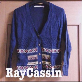 レイカズン(RayCassin)のレイカズン＊ネイティブ柄カーディガン(カーディガン)