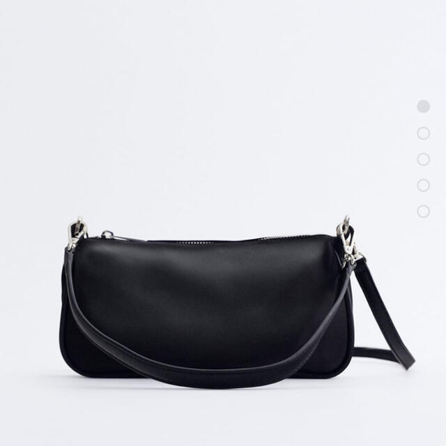 ZARA(ザラ)のZARA サテン風ショルダーバッグ レディースのバッグ(ショルダーバッグ)の商品写真