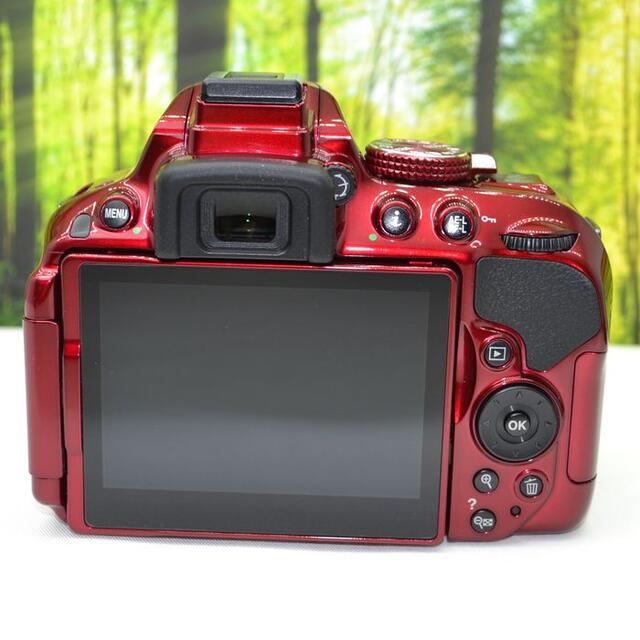 Nikon - ニコン D5300☆WiFi機能つき♪希少なレッドカラー☆1412の通販 ...