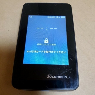 エヌティティドコモ(NTTdocomo)のdocomo Wi-Fi STATION L-01G(PC周辺機器)