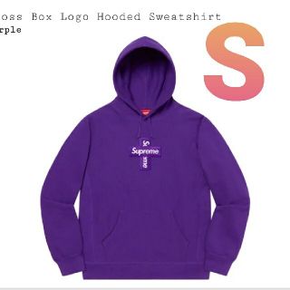 シュプリーム(Supreme)のCross Box Logo Hooded Sweatshirt  S(パーカー)