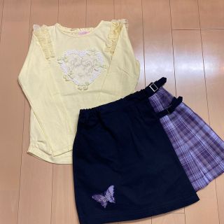 アナスイミニ(ANNA SUI mini)の【ご専用】ANNA SUImini＆メゾ140♡2点セット♡(スカート)