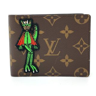 ルイヴィトン(LOUIS VUITTON)のルイヴィトン LOUIS VUITTON ポルトフォイユ スレンダー NM M80156 アニマル モノグラム 札入れ 2つ折り財布 モノグラムキャンバス ブラウン 新品(折り財布)